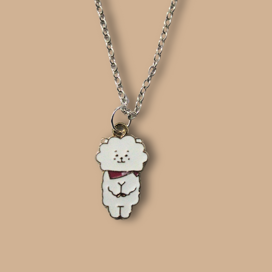 White Charm Pendant