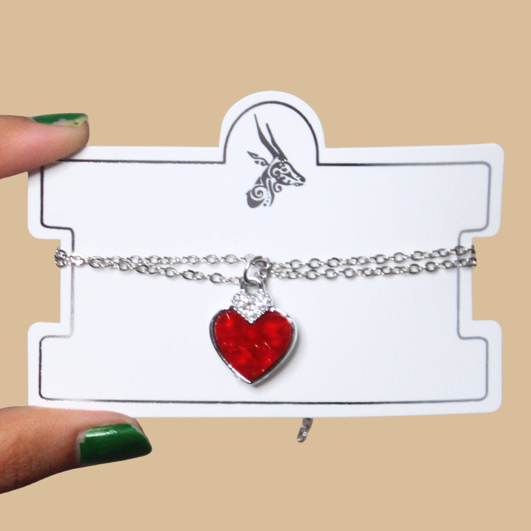 Red Heart Bracelet