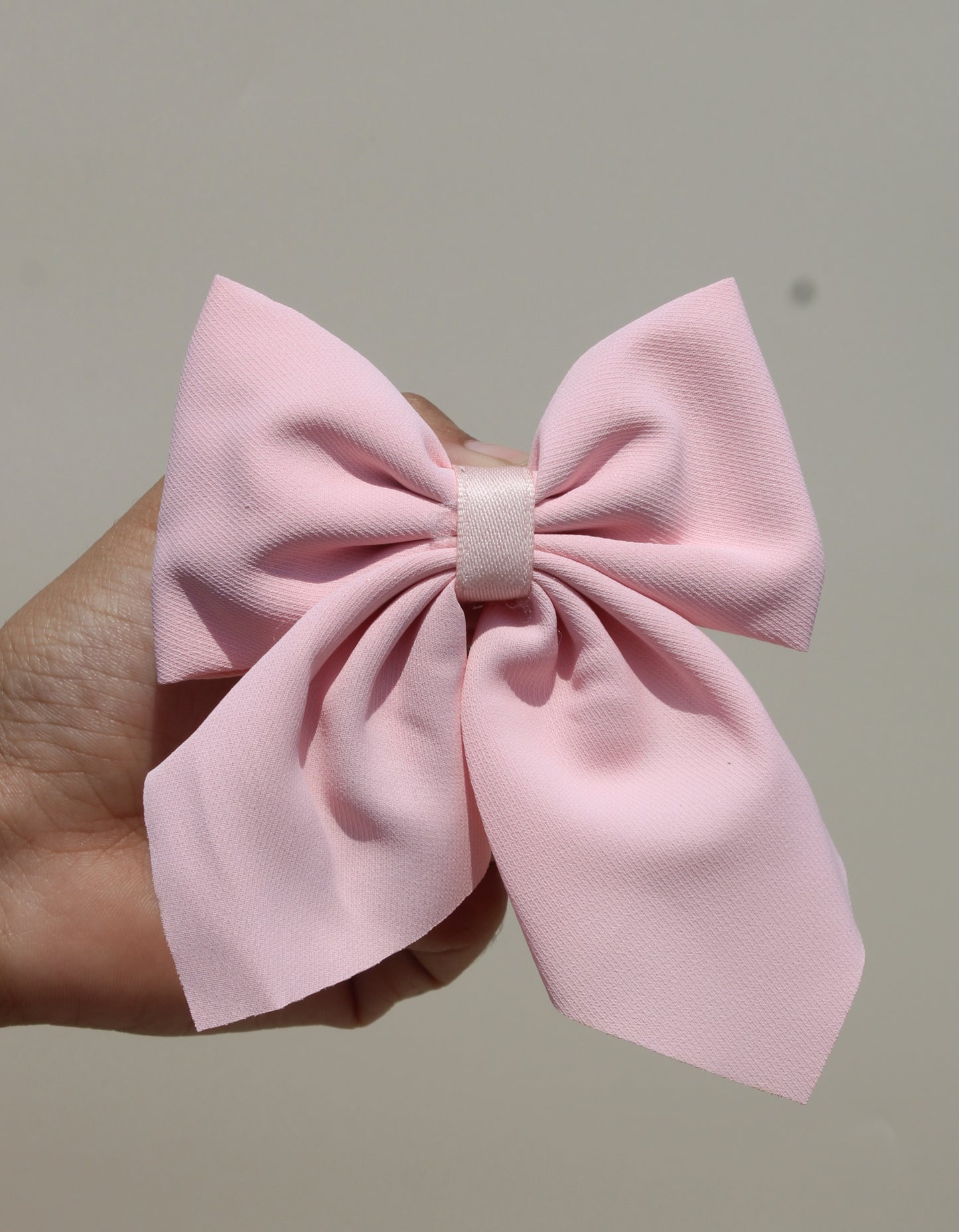 Pink Bow Clip