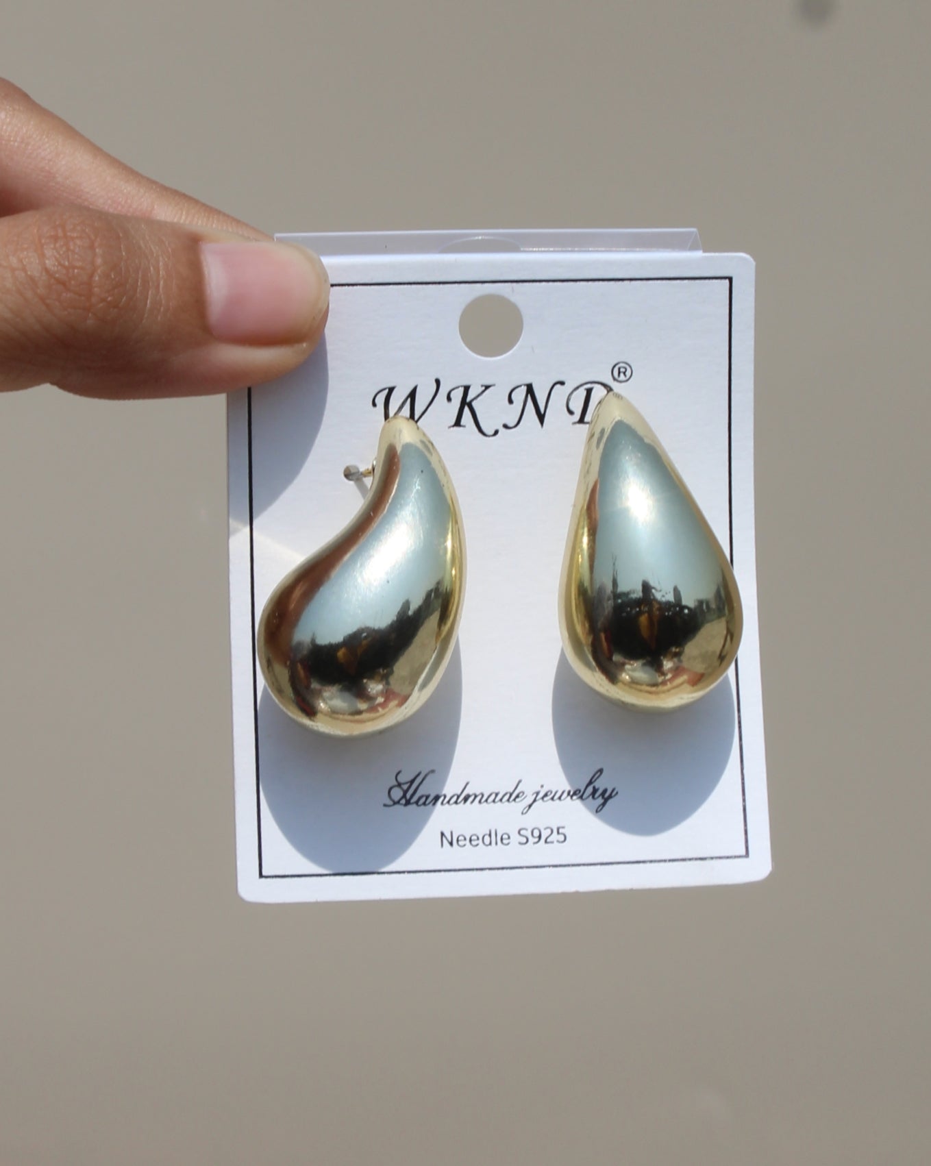 Korean Drop Earring ( 925 Silver )