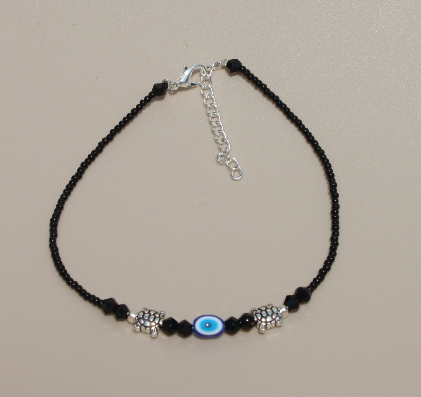 Evil Eye With Tortoise Anklet