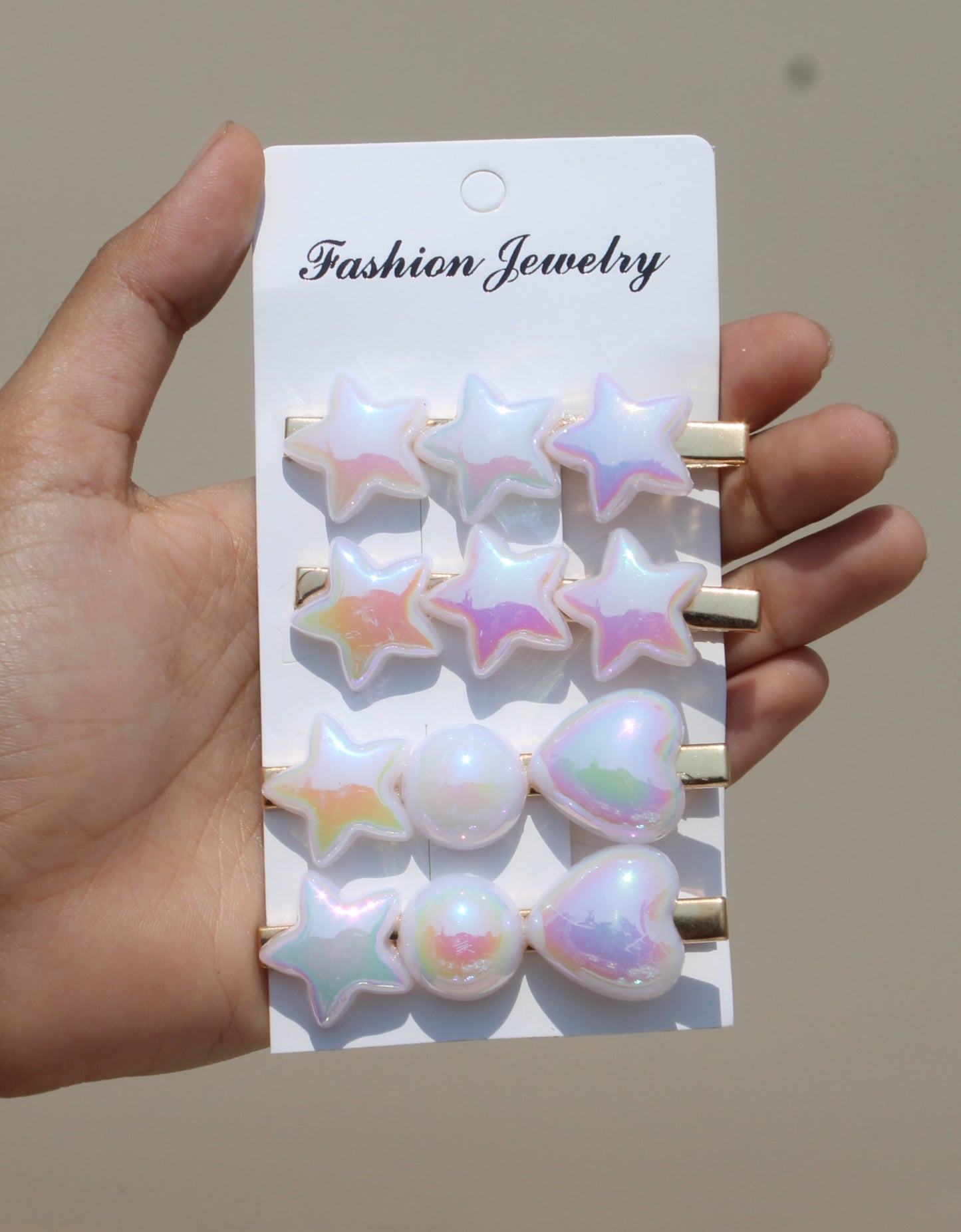 Shining Pearl Clip (In Pair)