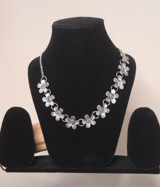 Flower Necklace set