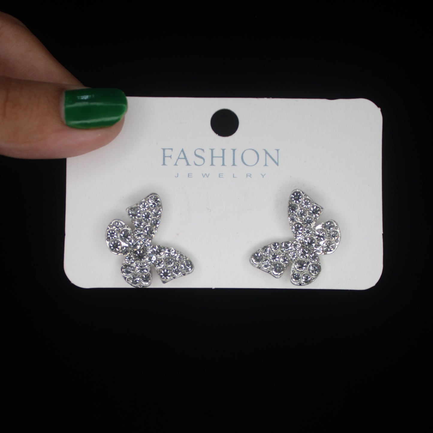 Korean stone Butterfly Earring