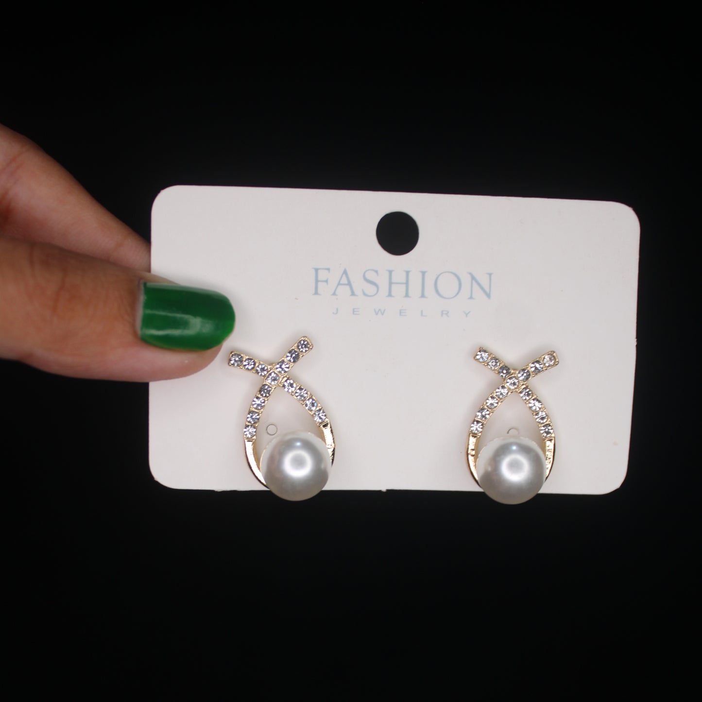 Pearl Drop Korean Earring