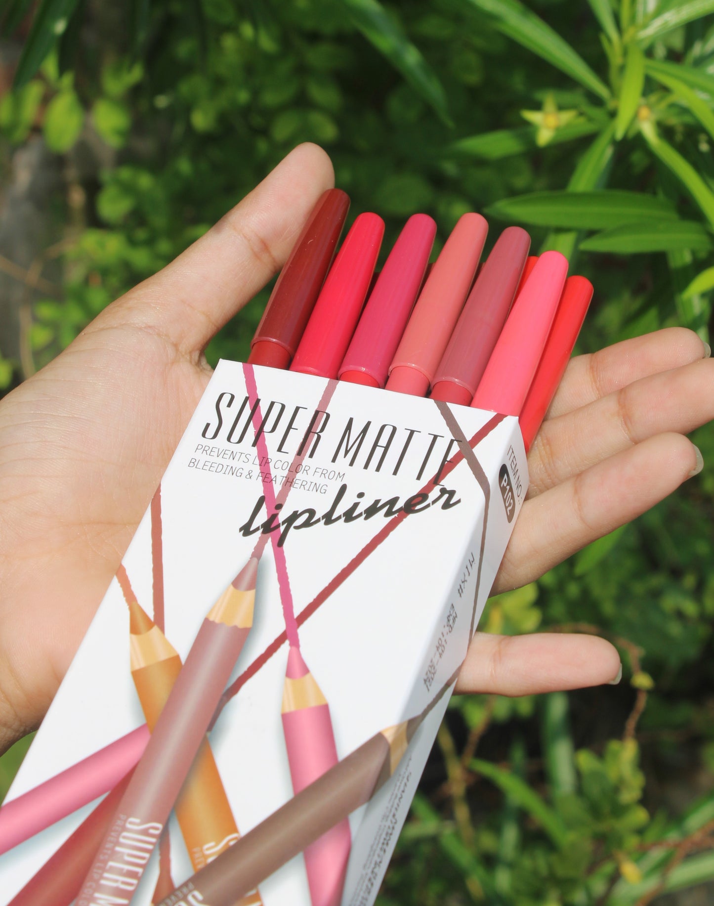 SUPER  MATTE Lipliner Set ( 12 Pcs )