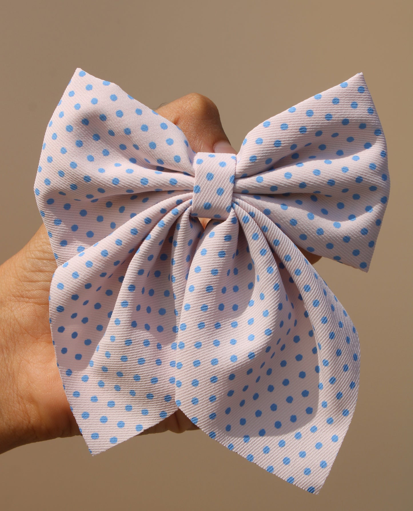 Polka Dot Bow Clip