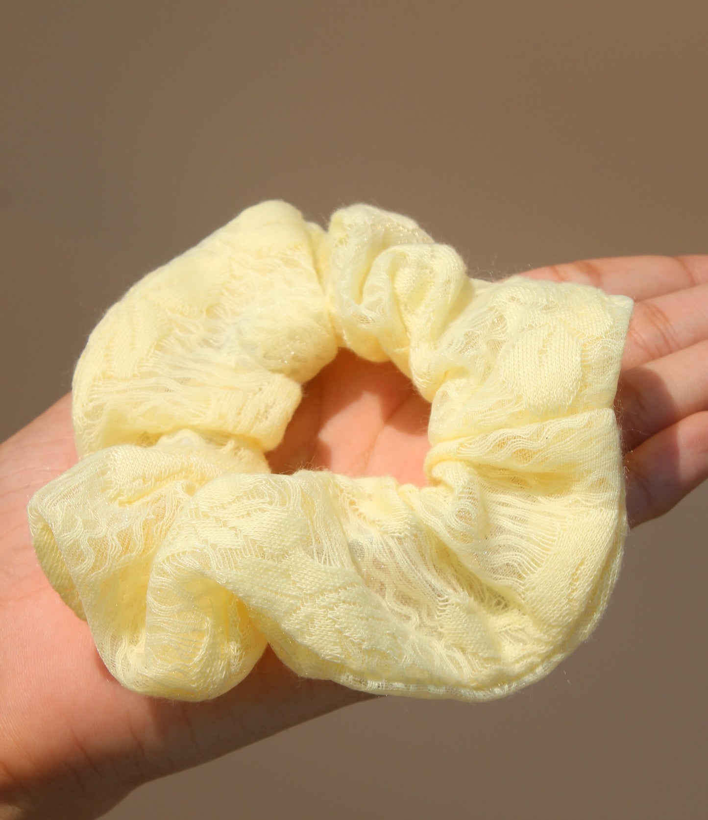 Strub Scrunchie ( yellow )