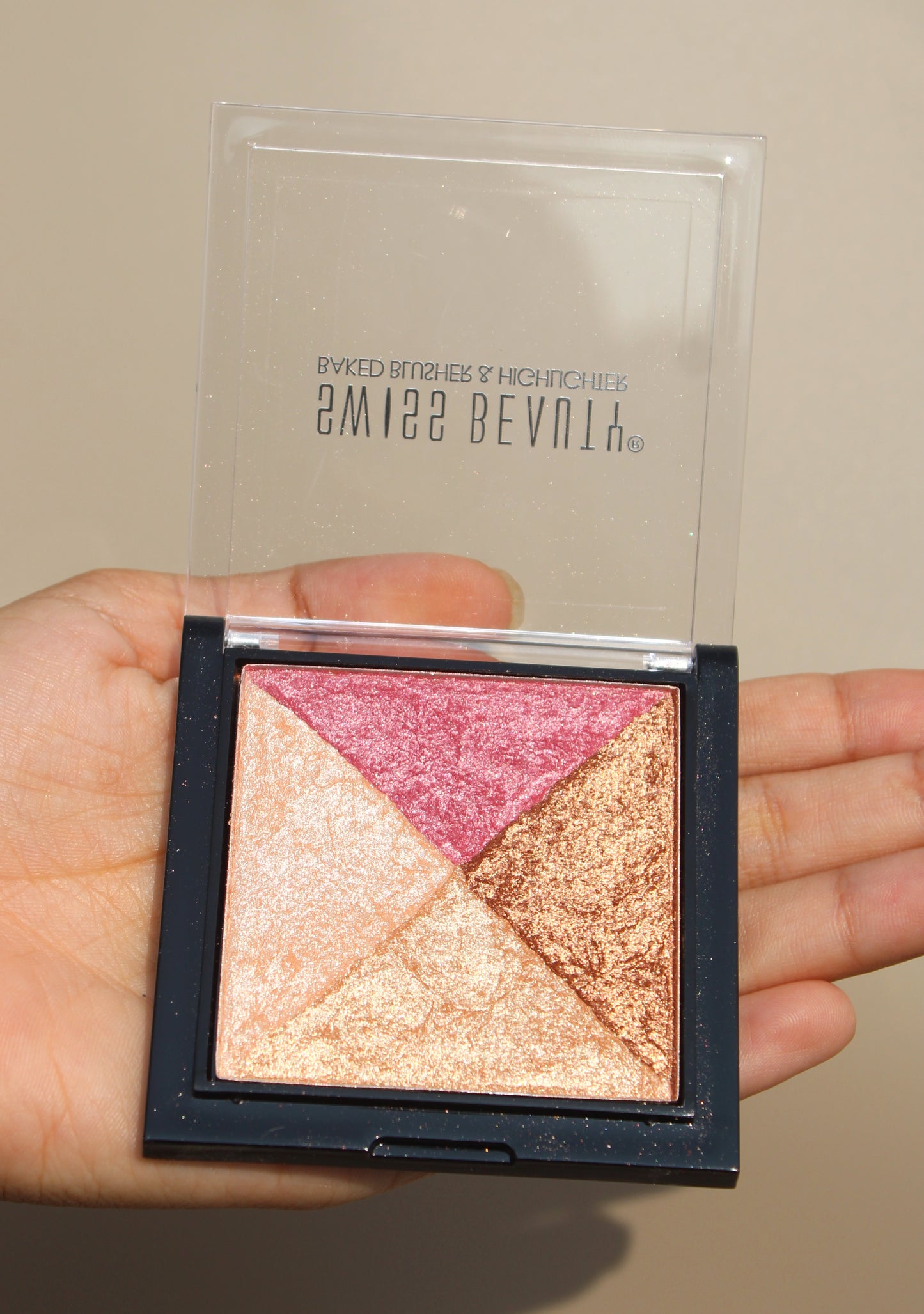 SWISS BEAUTY BAKED BLUSHER & HIGHLIGHTER