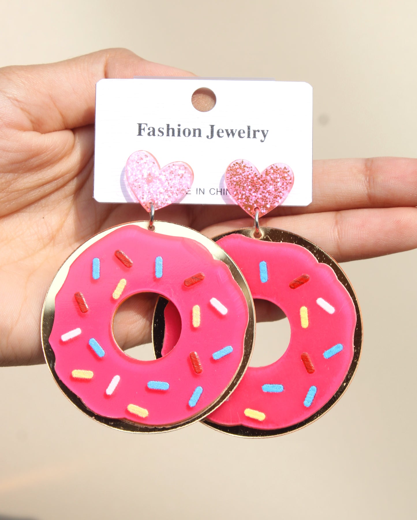 Donut Earring