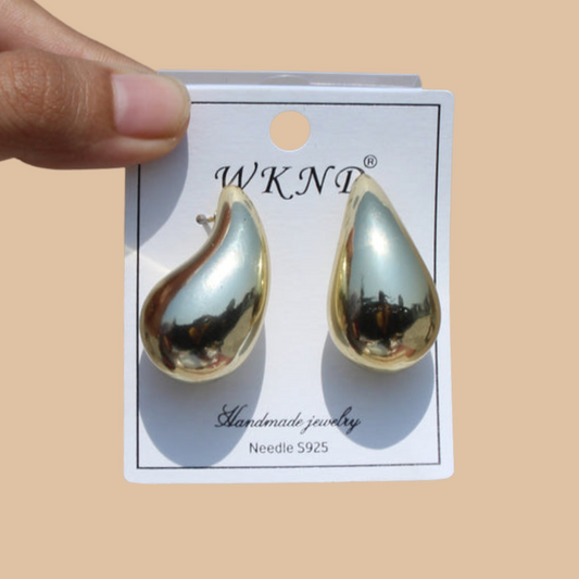 Korean Drop Earring ( 925 Silver )