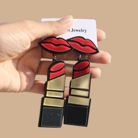 Lipstick Earring