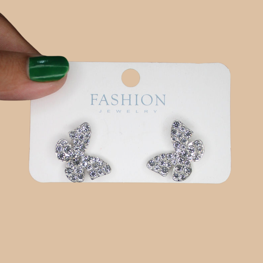 Korean stone Butterfly Earring