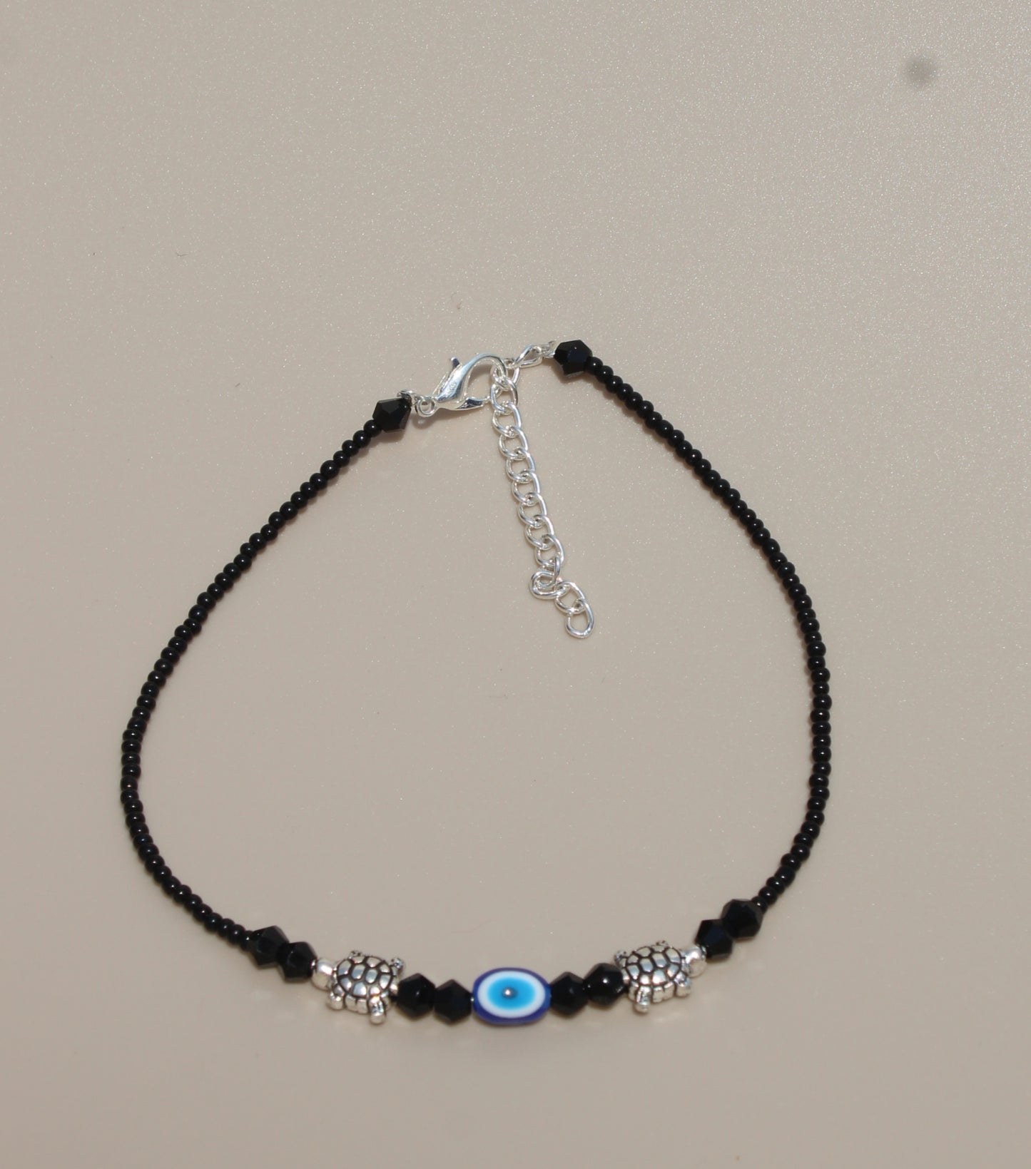 Evil Eye With Tortoise Anklet